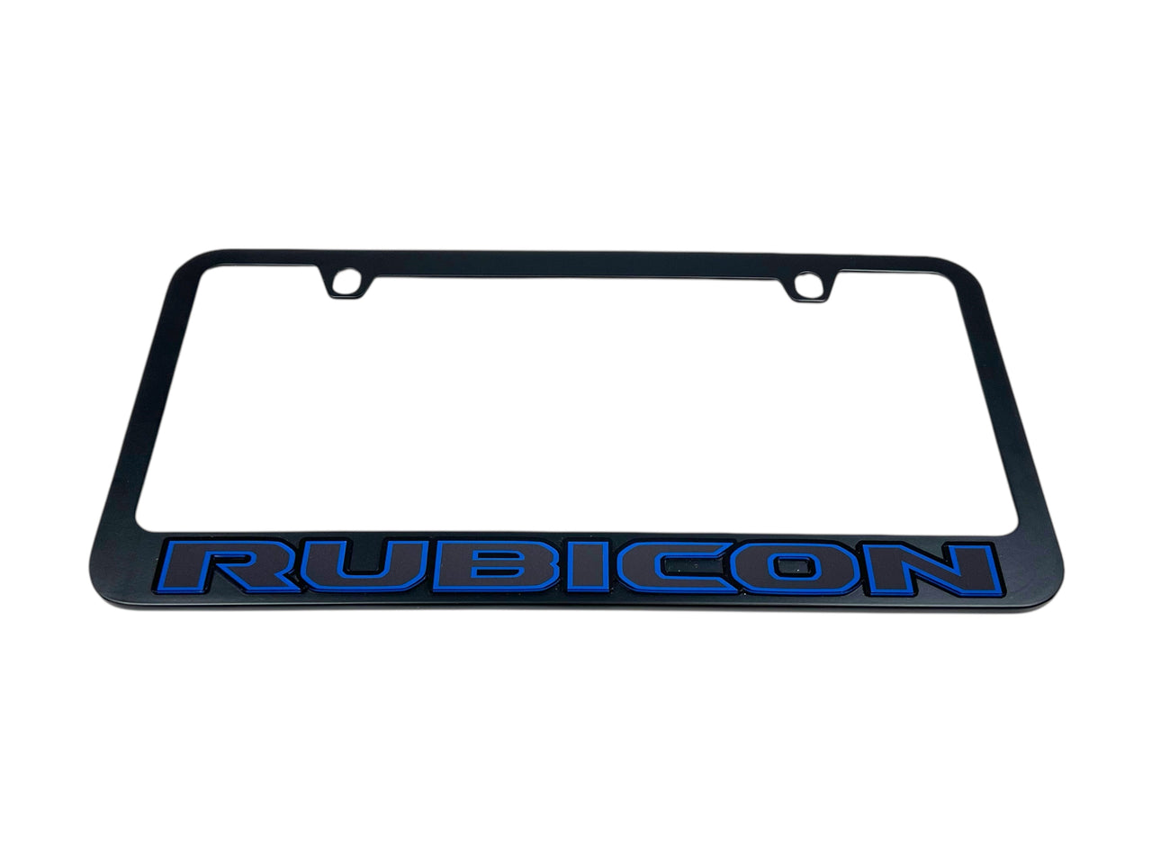 Jeep Rubicon Black License Plate Frame