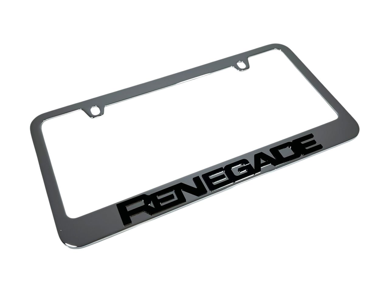 Jeep Renegade Chrome License Plate Frame