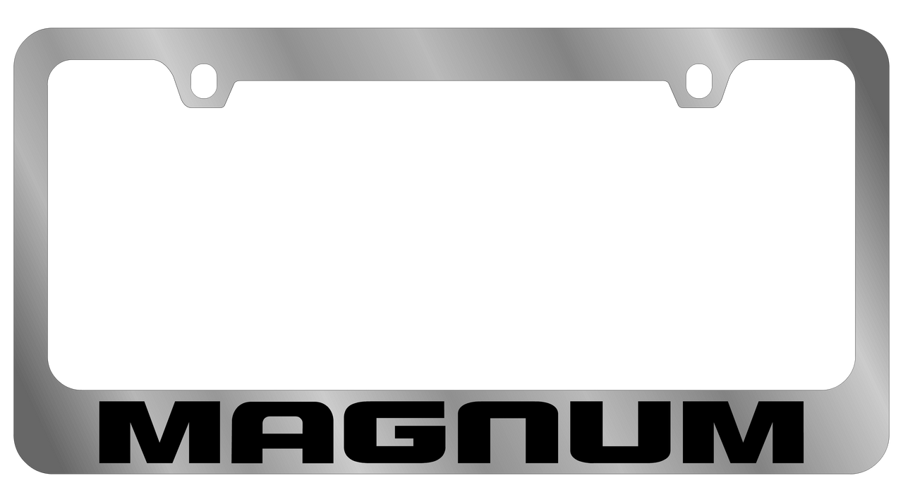 Dodge Magnum Chrome License Plate Frame