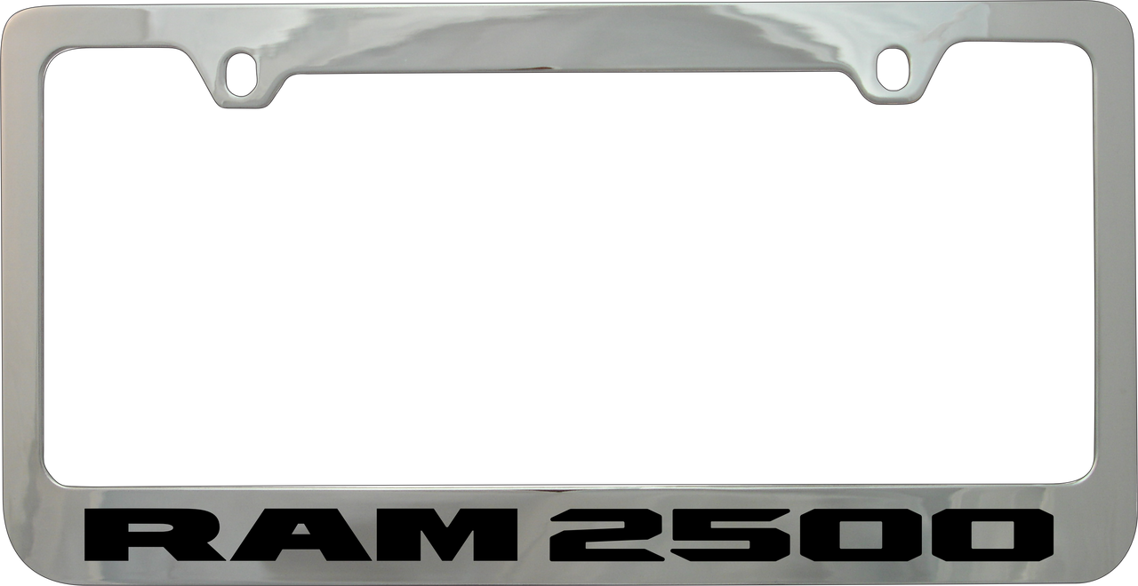 Ram 2500 Chrome License Plate Frame