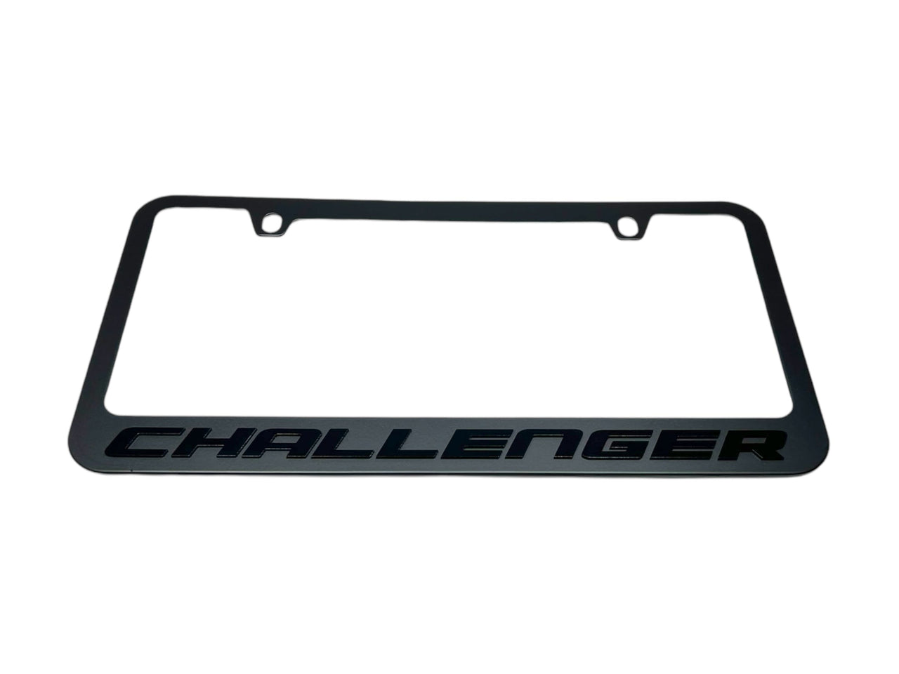 Dodge Challenger Black License Plate Frame