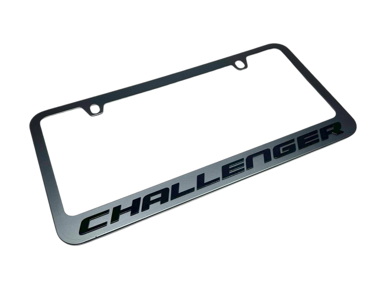 Dodge Challenger Black License Plate Frame