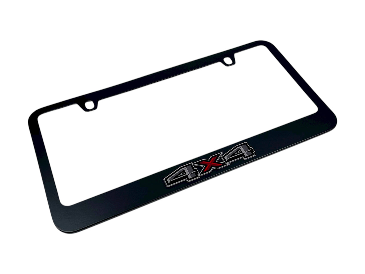 Ford 4X4 Black License Plate Frame