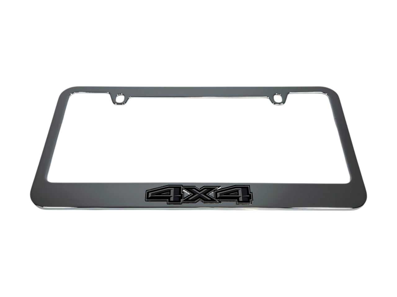Ford 4X4 Blacked Out Chrome License Plate Frame