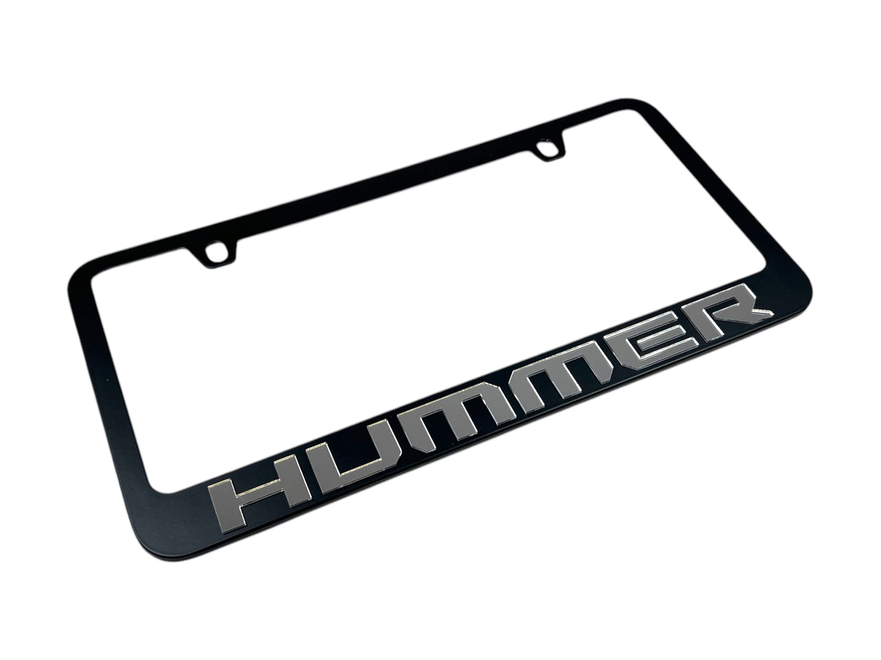 Hummer Black License Plate Frame