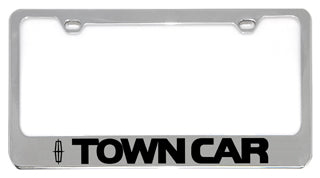 Lincoln Town Car Chrome License Plate Frame