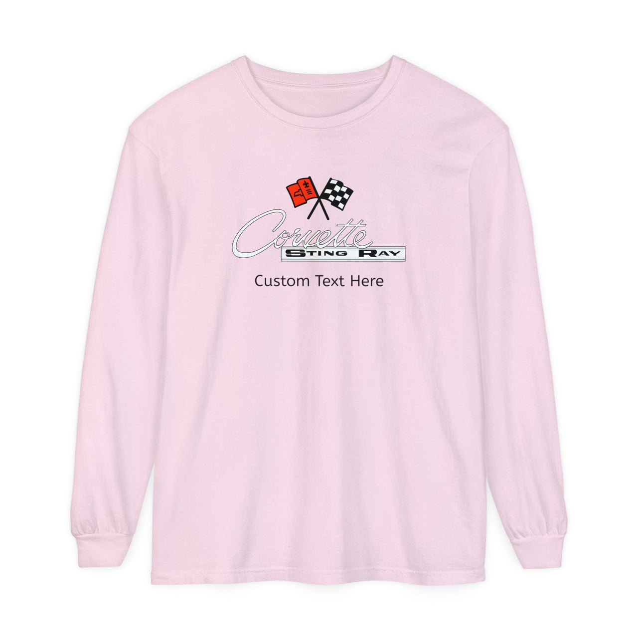 Personalized C2 Corvette Comfort Colors® Premium Long Sleeve T-Shirt, 100% Cotton