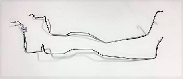 1984-1989 Corvette Transmission Lines (Sold In Pairs) In Stainless Steel Material  - CA-57591-Corvette-Store-Online
