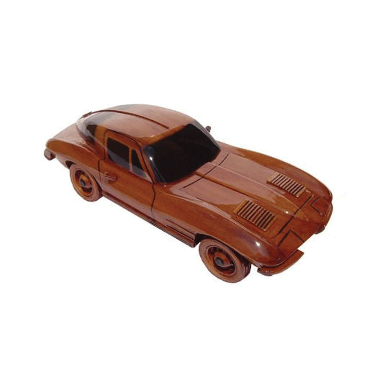 1963-1963 Corvette Hand Crafted And Assembled Mahogany Model - CA-57669-Corvette-Store-Online