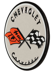 1953-2020 Corvette Magnet - Die Cut Embossed W/Knock Out - Chevrolet Corvette - CA-57856-Corvette-Store-Online