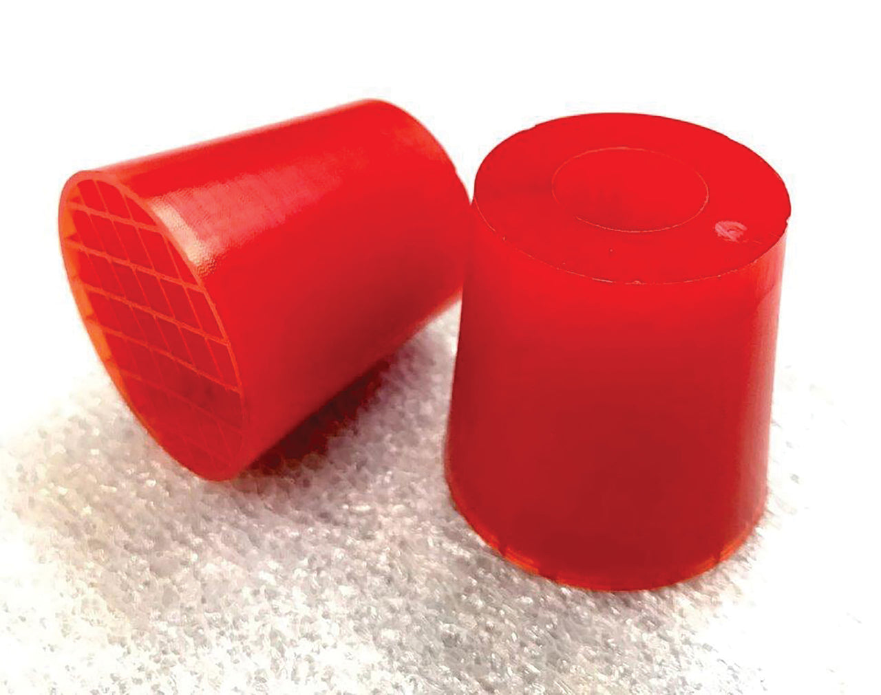1997-2019 Corvette Targa Top Roof Panel Storage Stands in Red Polyurethane - CA-57911-Corvette-Store-Online