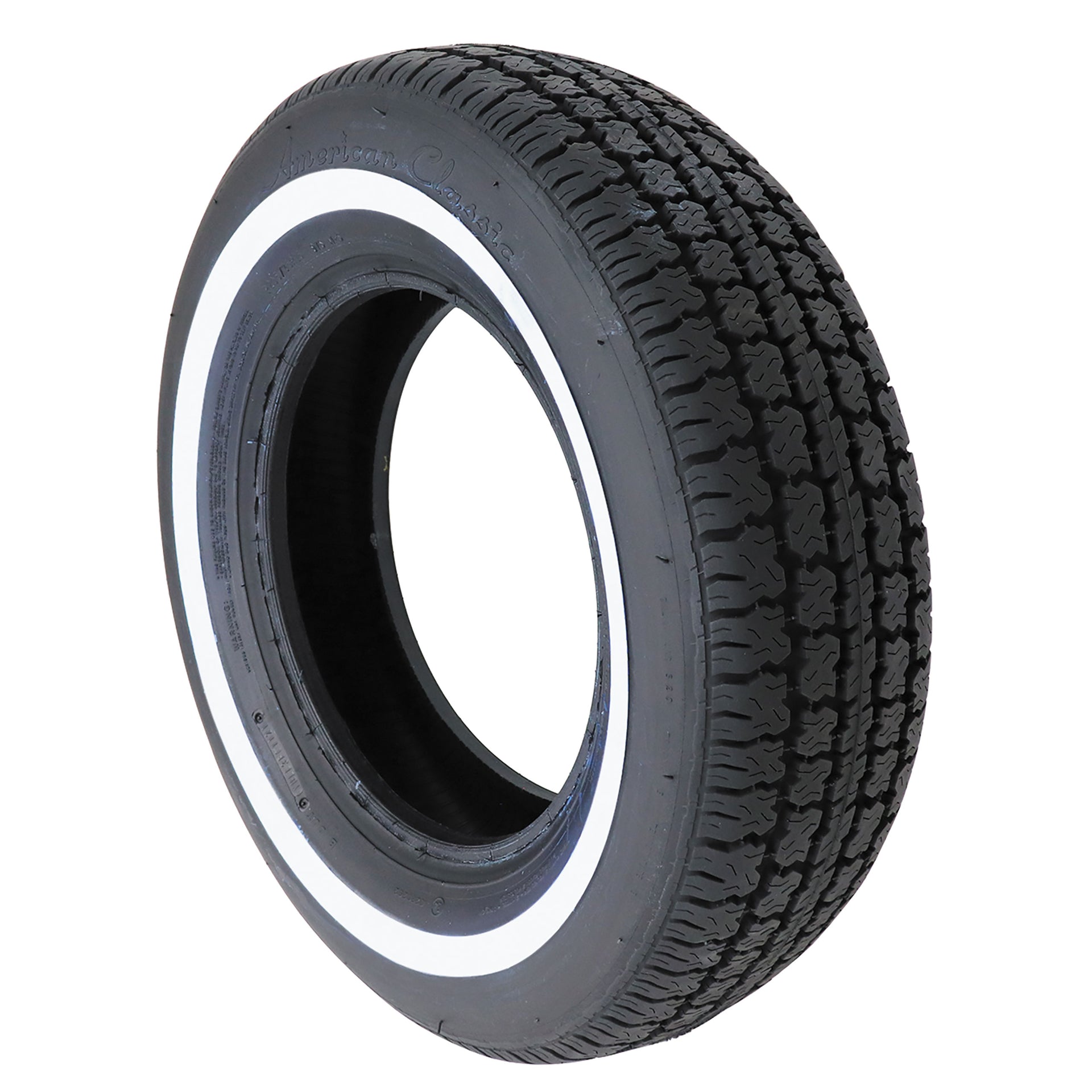 1963-1965 Corvette 1" White Wall Radial - 205/75R15 - CA-57912-Corvette-Store-Online