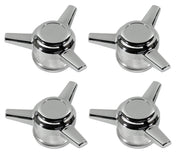 1976-1982 Corvette Knockoff Spinner Kit W/Emblems For YJ8 Aluminum Wheels - CA-57917-Corvette-Store-Online