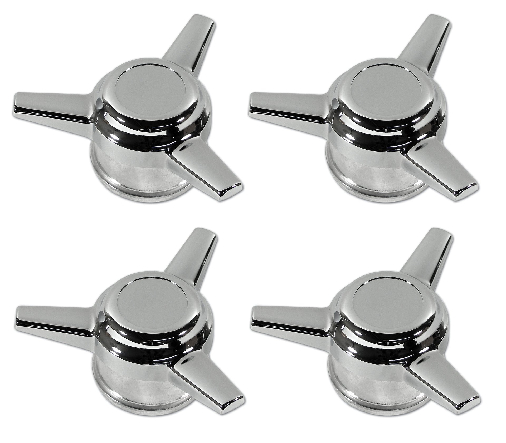 1976-1982 Corvette Knockoff Spinner Kit W/Emblems For YJ8 Aluminum Wheels - CA-57917-Corvette-Store-Online