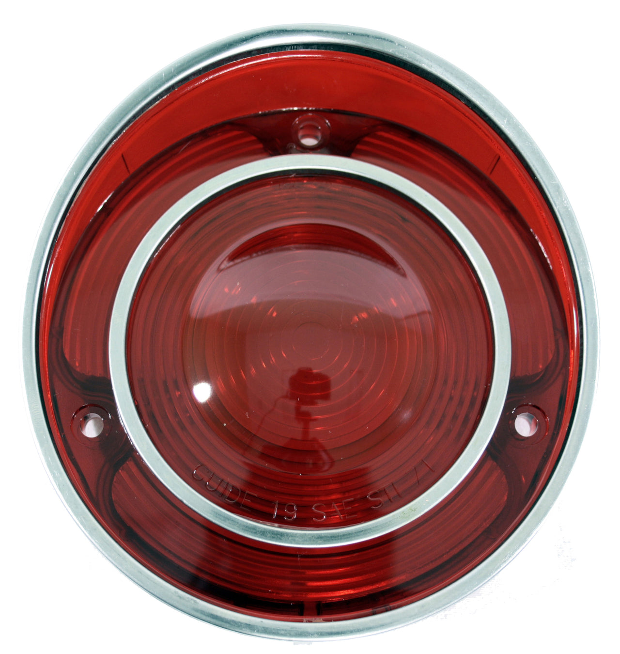 1971-1973 Corvette Tail Light Lens - 1971L - With Domed Center - CA-58619-Corvette-Store-Online