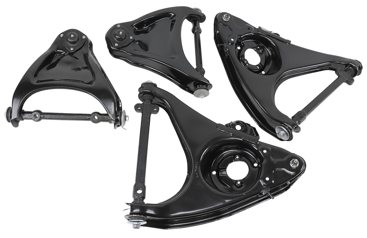 1963-1982 Corvette New Upper And Lower A-Arms W/Shafts, Bushings, And Ball Joints Pre-Installed - CA-58638-Corvette-Store-Online