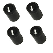 1997-2004 Corvette Radio Knobs 4 Piece Set - Small - CA-58967-Corvette-Store-Online