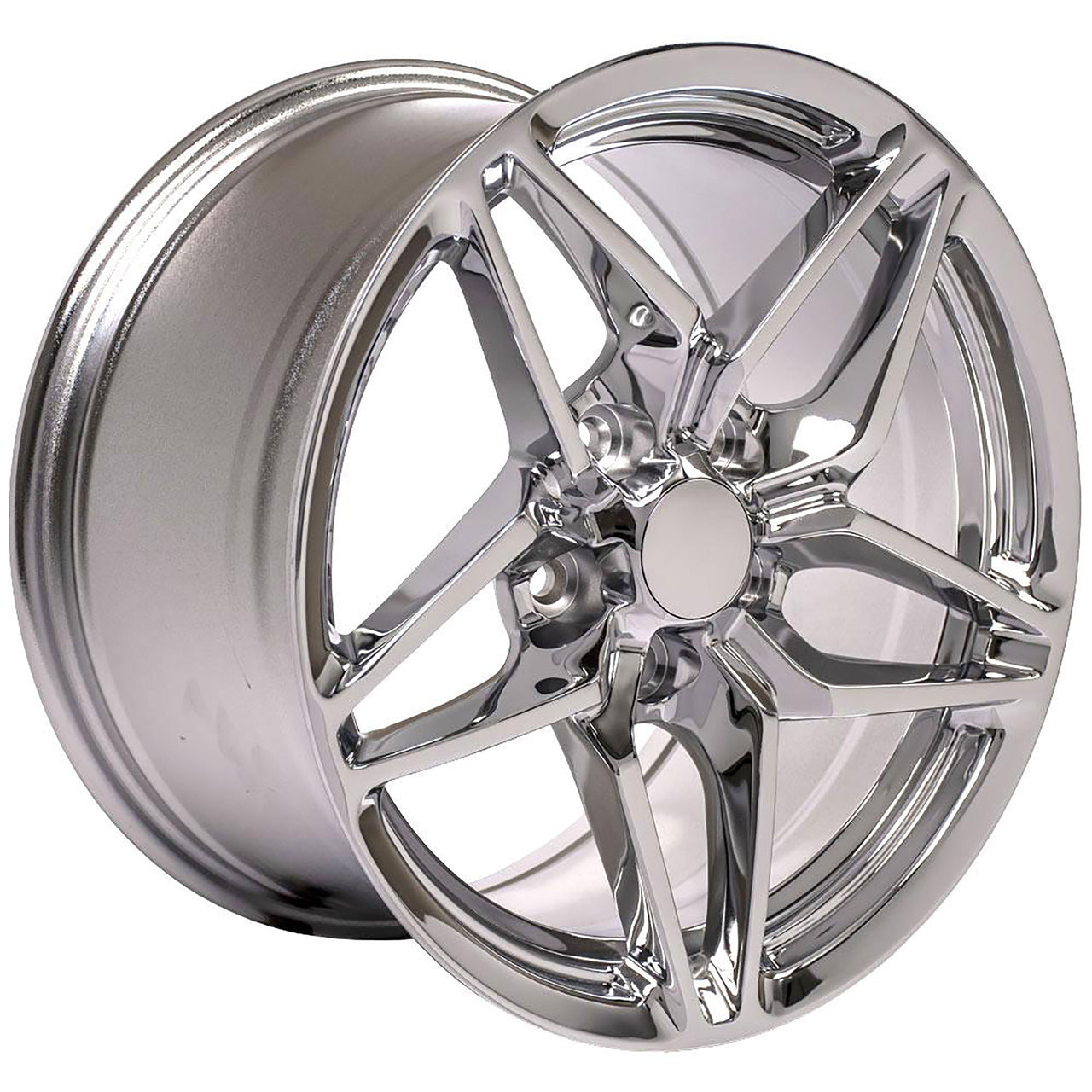 1988-2004 Corvette C7 ZR1 Style Chrome Wheel 17X95 56MM Offset - CA-60636-Corvette-Store-Online