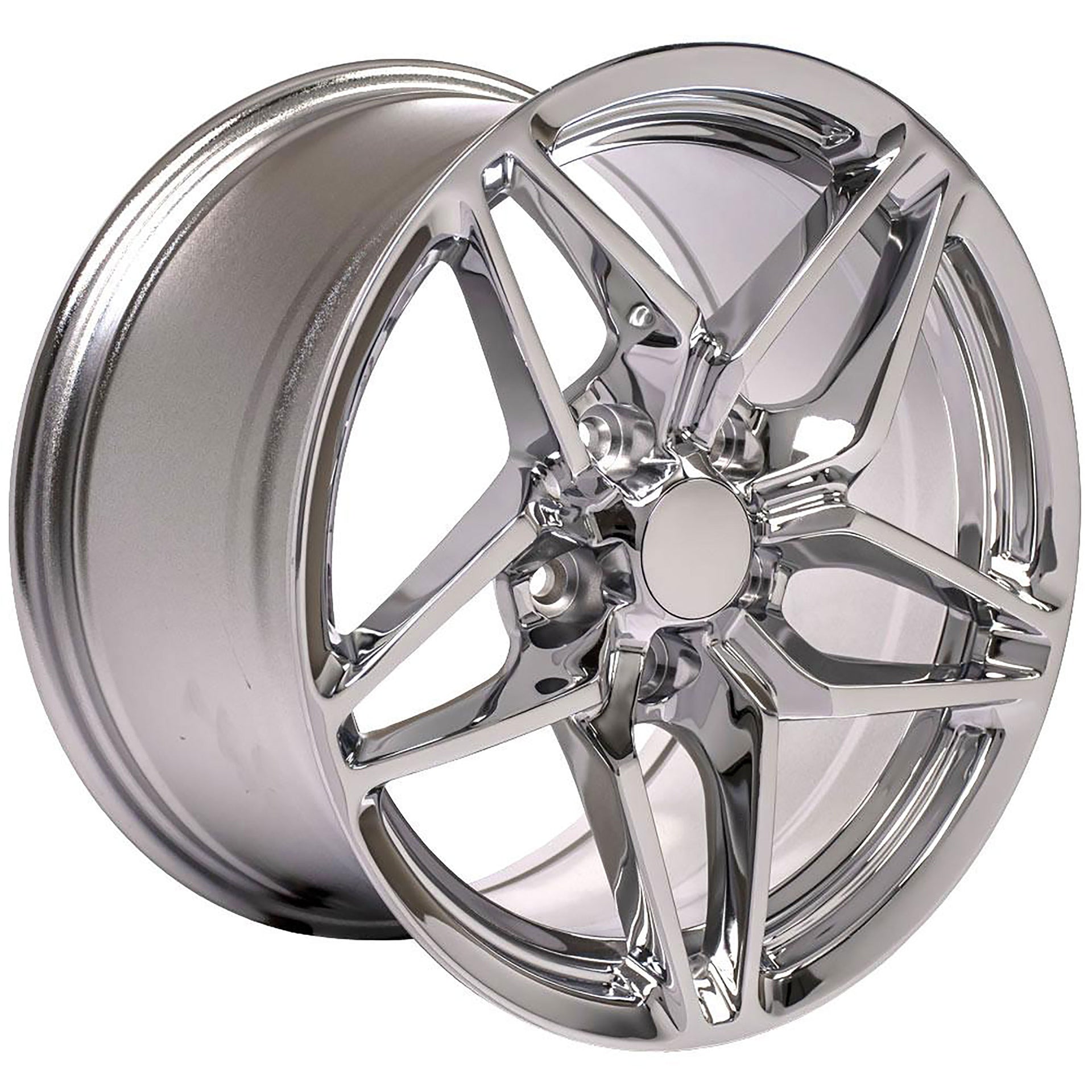 1988-2004 Corvette C7 ZR1 Style Chrome Wheel 17X95 56MM Offset - CA-60636-Corvette-Store-Online