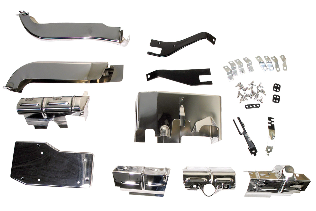 1970-1970 Corvette Ignition Shield Set 350 34 Piece - CA-6246-Corvette-Store-Online