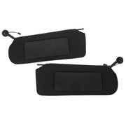 1997-2004 Corvette Replacement Sun Visor Set W/LED Lit Mirrors - Black - CA-62804-Corvette-Store-Online