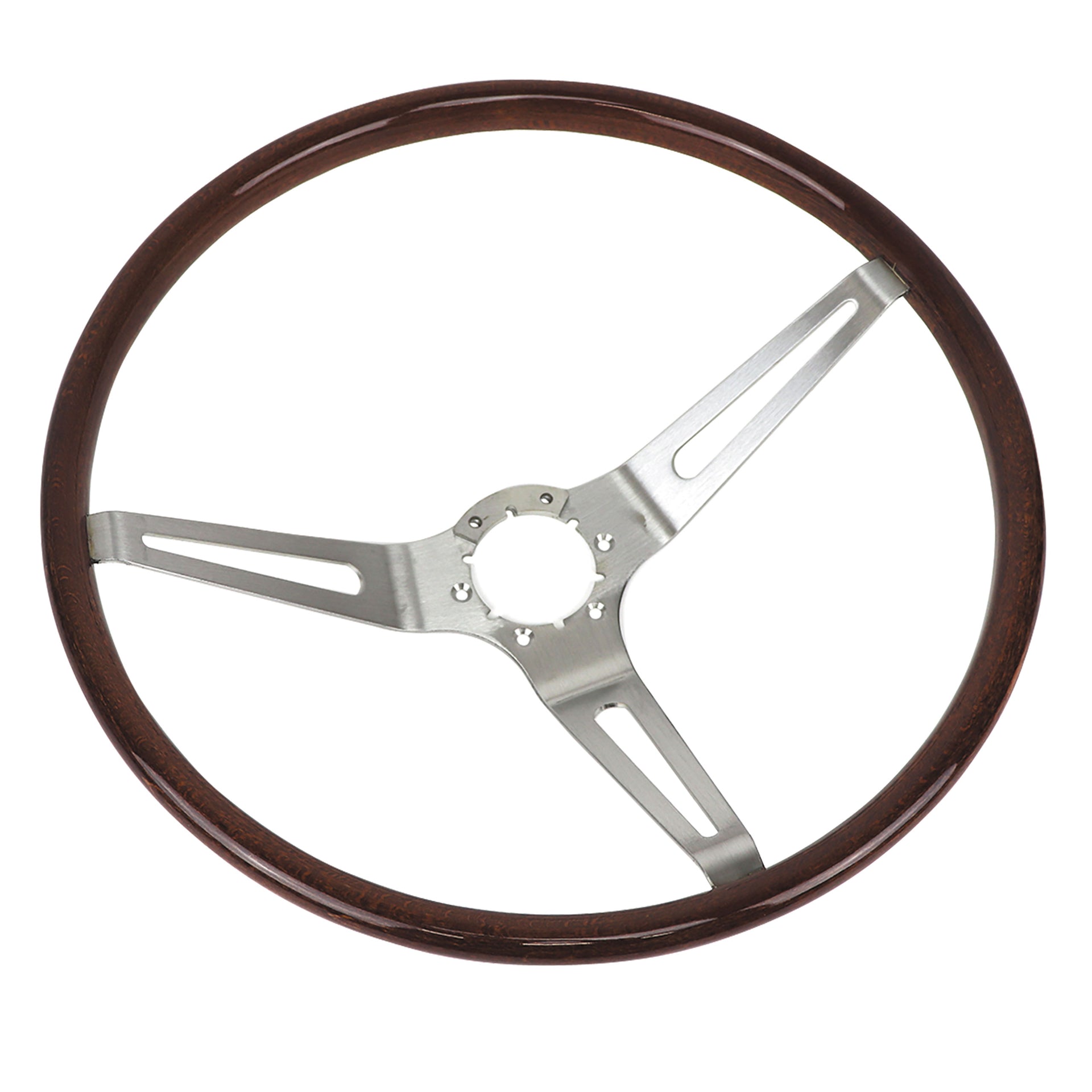 1963-1966 Corvette Steering Wheel - Light Simulated Walnut - CA-63077-Corvette-Store-Online