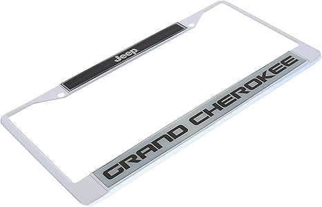 Jeep Grand Cherokee Chrome License Plate Frame