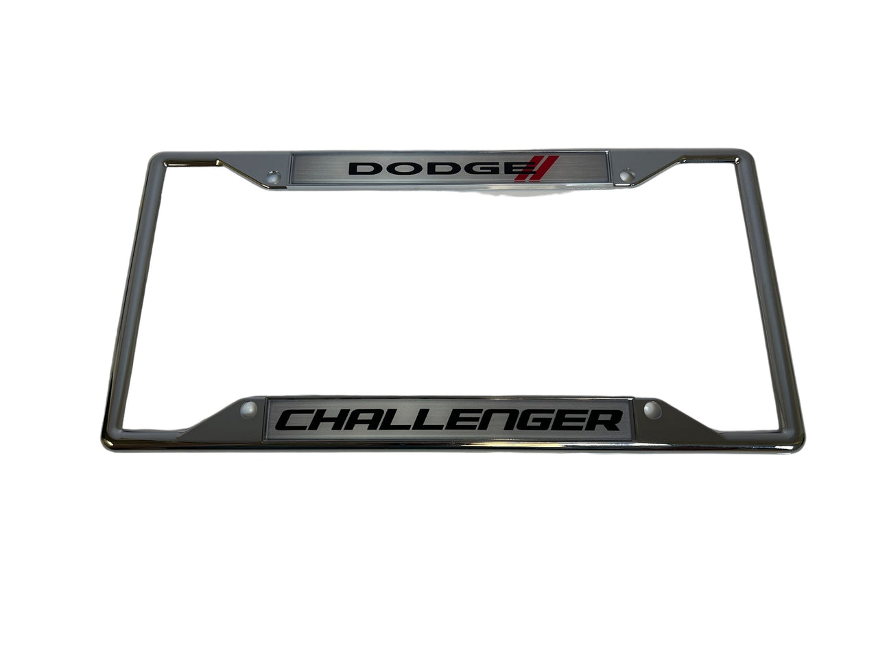 Dodge Challenger Chrome License Plate Frame