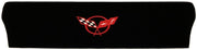 1997-2004 Corvette Quiet-Ride Compartment Divider - C5 Logo - Red - CA-67083-Corvette-Store-Online