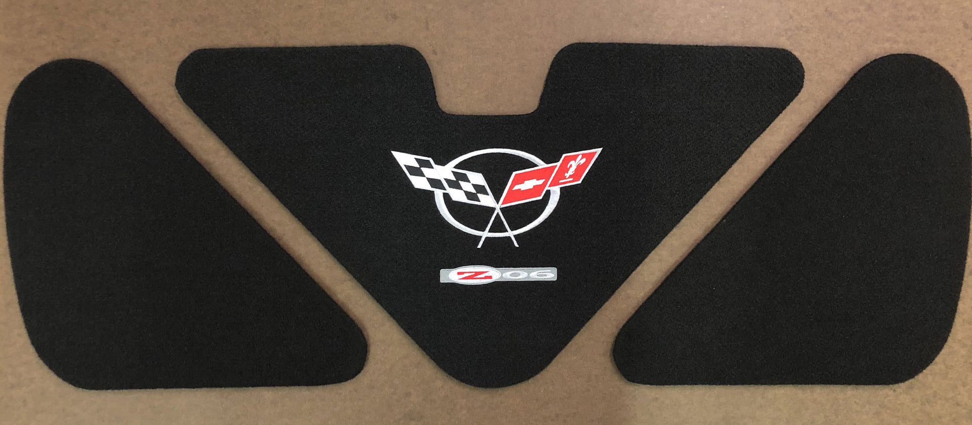 2001-2001 Corvette 3-Piece Trunk/Deck Lid Liner - Z06 W/O 405HP - CA-67109-Corvette-Store-Online
