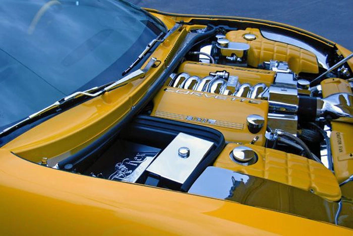 1997-2004 Corvette Colored Underhood Weatherstripping Kit - Yellow - CA-72187-Corvette-Store-Online