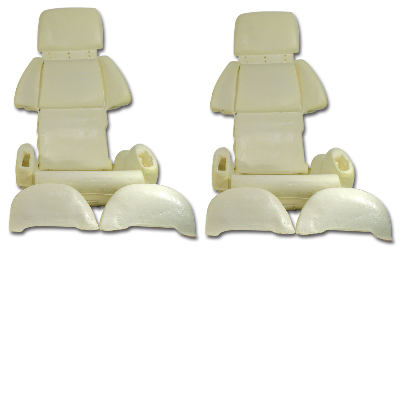 1989-1990 Corvette Seat Foam Sport 4 Piece Set - CA-7228-Corvette-Store-Online