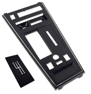 1980-1981 Corvette Manual Shifter Console Plate Kit W/Power Windows/Mirrors/Rear Defrost - CA-73069-Corvette-Store-Online