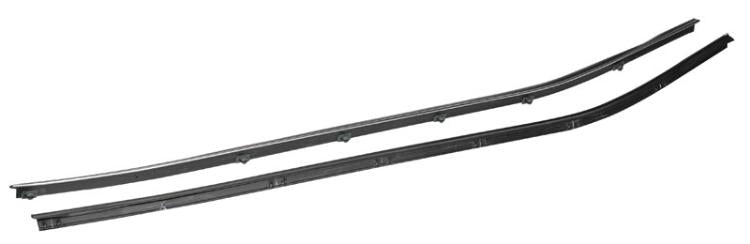 1969-1982 Corvette Interior Door Panel Felt Set - CA-73094-Corvette-Store-Online