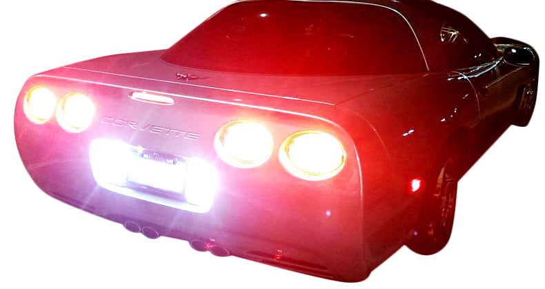1997-2004 Corvette LED Taillight Assemblies W/Interior & Exterior LED Bulb Kit - CA-73864-Corvette-Store-Online