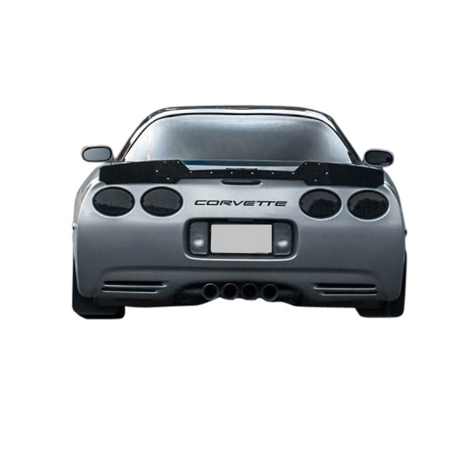1997-2004 Corvette RC7 Spoiler W/Holes - Style C Satin Black - CA-73911-Corvette-Store-Online