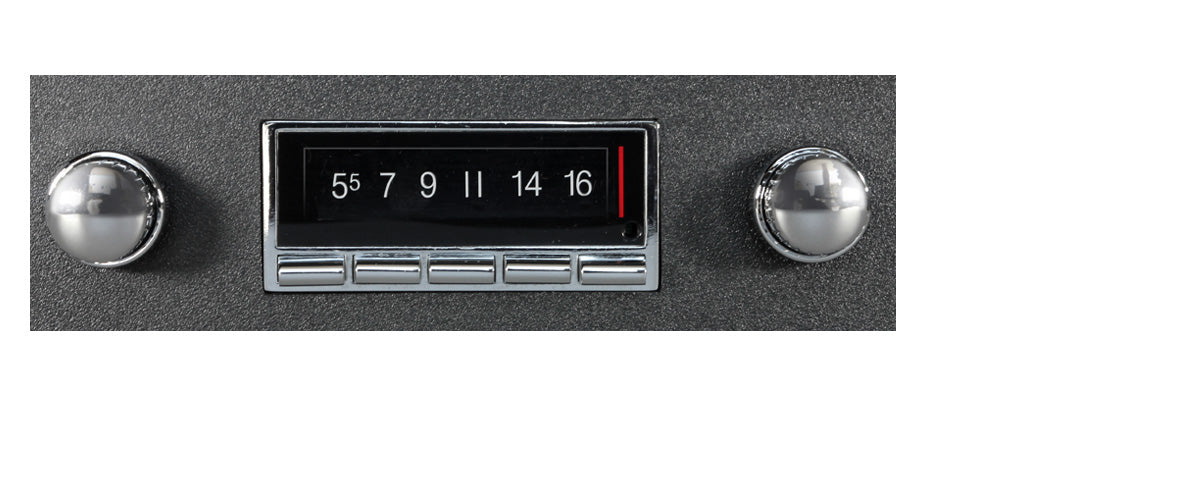 1963-1964 Cadillac AM/FM Stereo Radio with Bluetooth | Custom Autosound USA-740