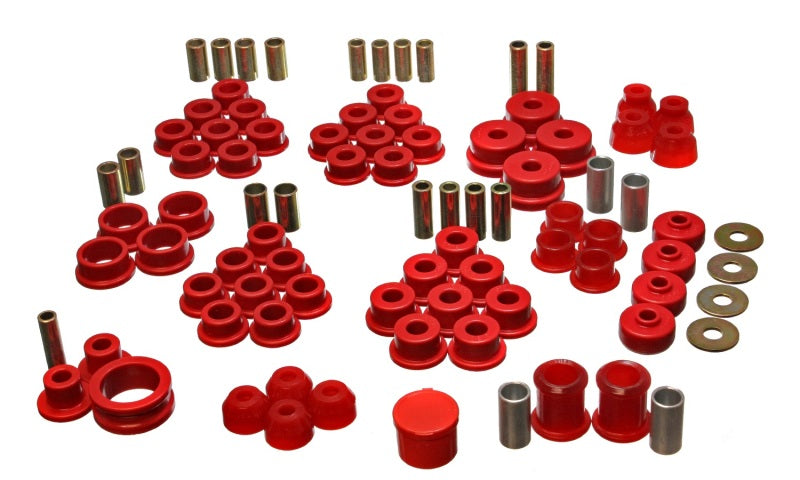 1984-1995 Corvette Hyper-flex Polyurethane Master Suspension Bushing Kit - Red - CA-74992-Corvette-Store-Online