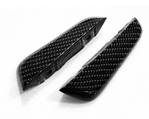 1953-2023 Corvette Carbon Fiber Front Canards Splitter Fins - CA-75014-Corvette-Store-Online