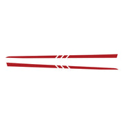 1997-2004 Corvette Hood Stripe Decals - Gloss Red - 3 Center Cut Lines - CA-75625-Corvette-Store-Online