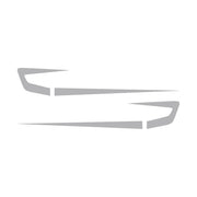 1997-2004 Corvette Fender Cove Shadow Graphics Kit - Gloss Gray - CA-75644-Corvette-Store-Online