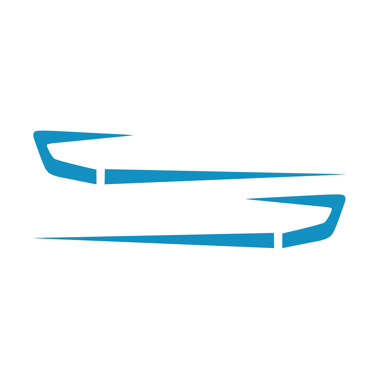 1997-2004 Corvette Fender Cove Shadow Graphics Kit - Gloss Blue - CA-75645-Corvette-Store-Online
