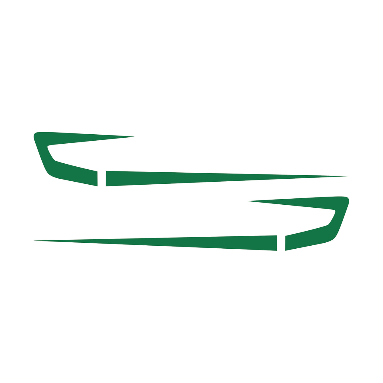 1997-2004 Corvette Fender Cove Shadow Graphics Kit - Gloss Green - CA-75647-Corvette-Store-Online