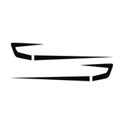 1997-2004 Corvette Fender Cove Shadow Graphics Kit - Matte Black - CA-75651-Corvette-Store-Online