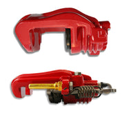1988-1996 Corvette Rebuilt Red Powder Coated Brake Caliper - Left Rear - CA-75948-Corvette-Store-Online
