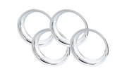 1968-1982 Corvette Chrome Plated Stainless Steel Wheel Trim Rings - 16 Inch - CA-76057-Corvette-Store-Online