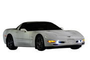 1997-2004 Corvette HID FOG LIGHT KIT W/HIGH/LOW BEAMS, 55W BALLASTS & HEADLIGHT RELAY KIT - 8000K - CA-76186-Corvette-Store-Online
