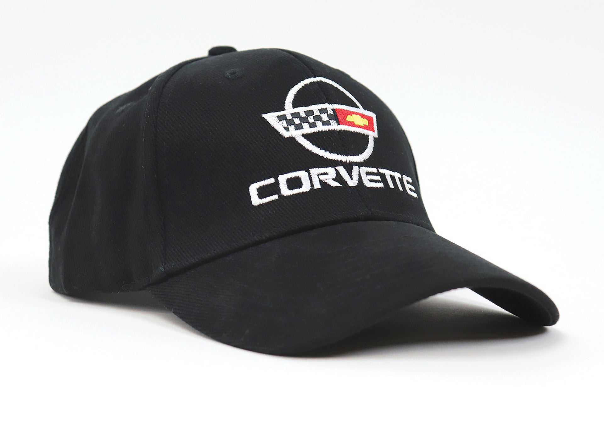 1984-1996 Corvette Cap Black W/C4 Logo - CA-765B4-Corvette-Store-Online