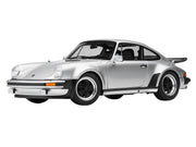 Porsche 911 Turbo 3.0 (930) Silver Metallic 1/18 Model Car