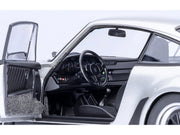 Porsche 911 Turbo 3.0 (930) Silver Metallic 1/18 Model Car